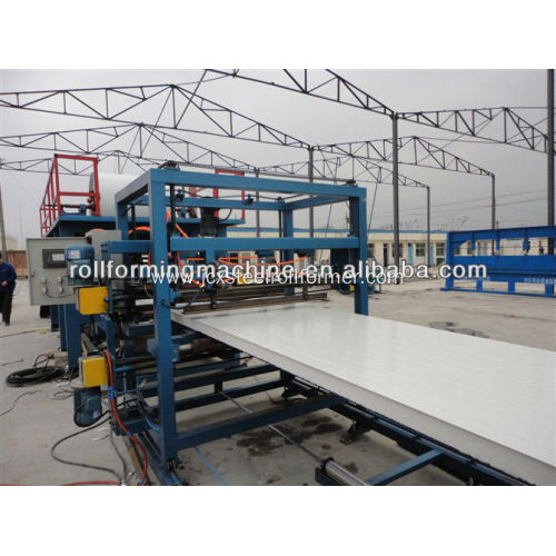 Rockwool Mineral Wool Sandwich Panel Production Machine Line